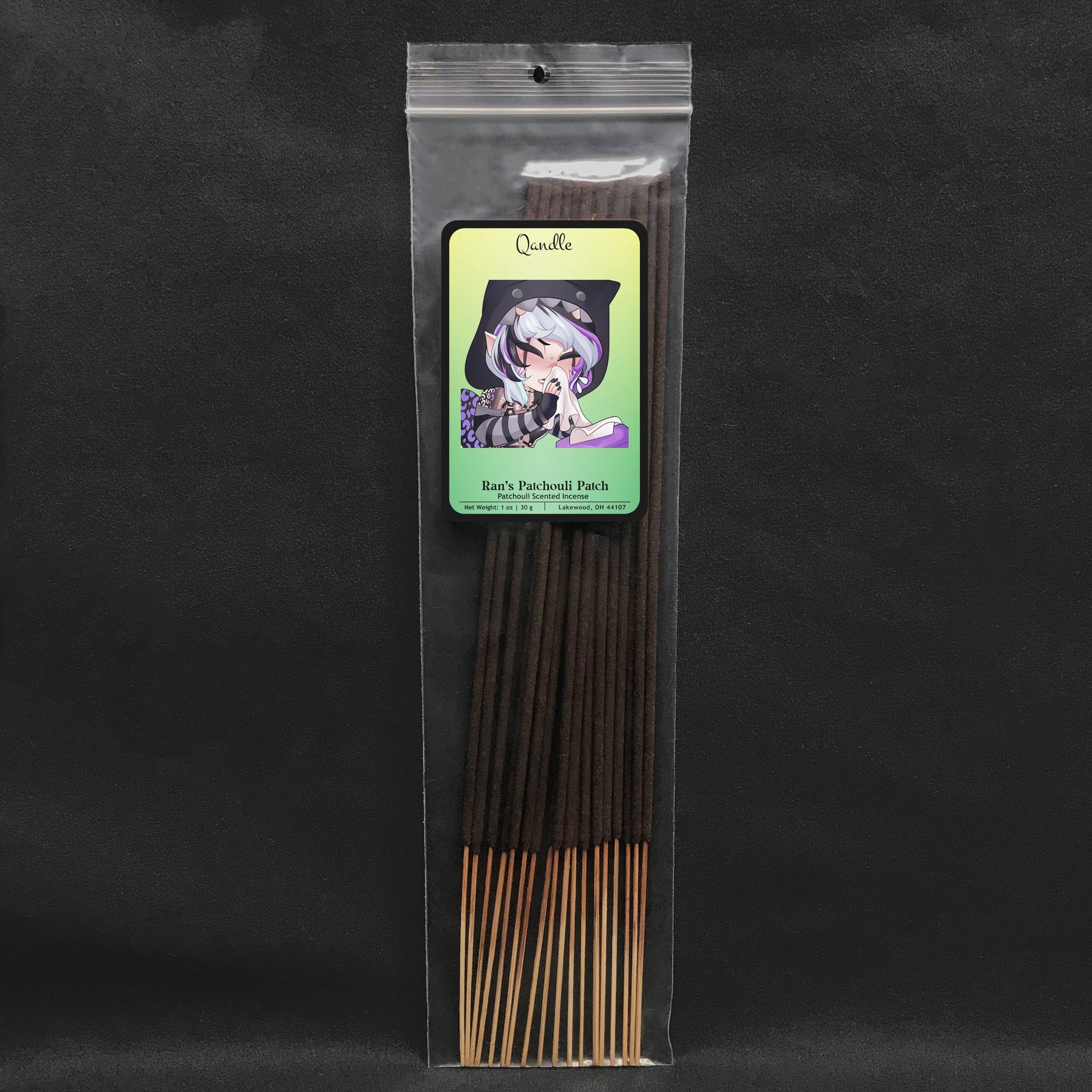 Ran's Patchouli Patch Incense Sticks