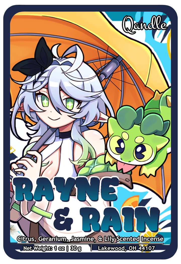 Rayne & Rain Incense Sticks