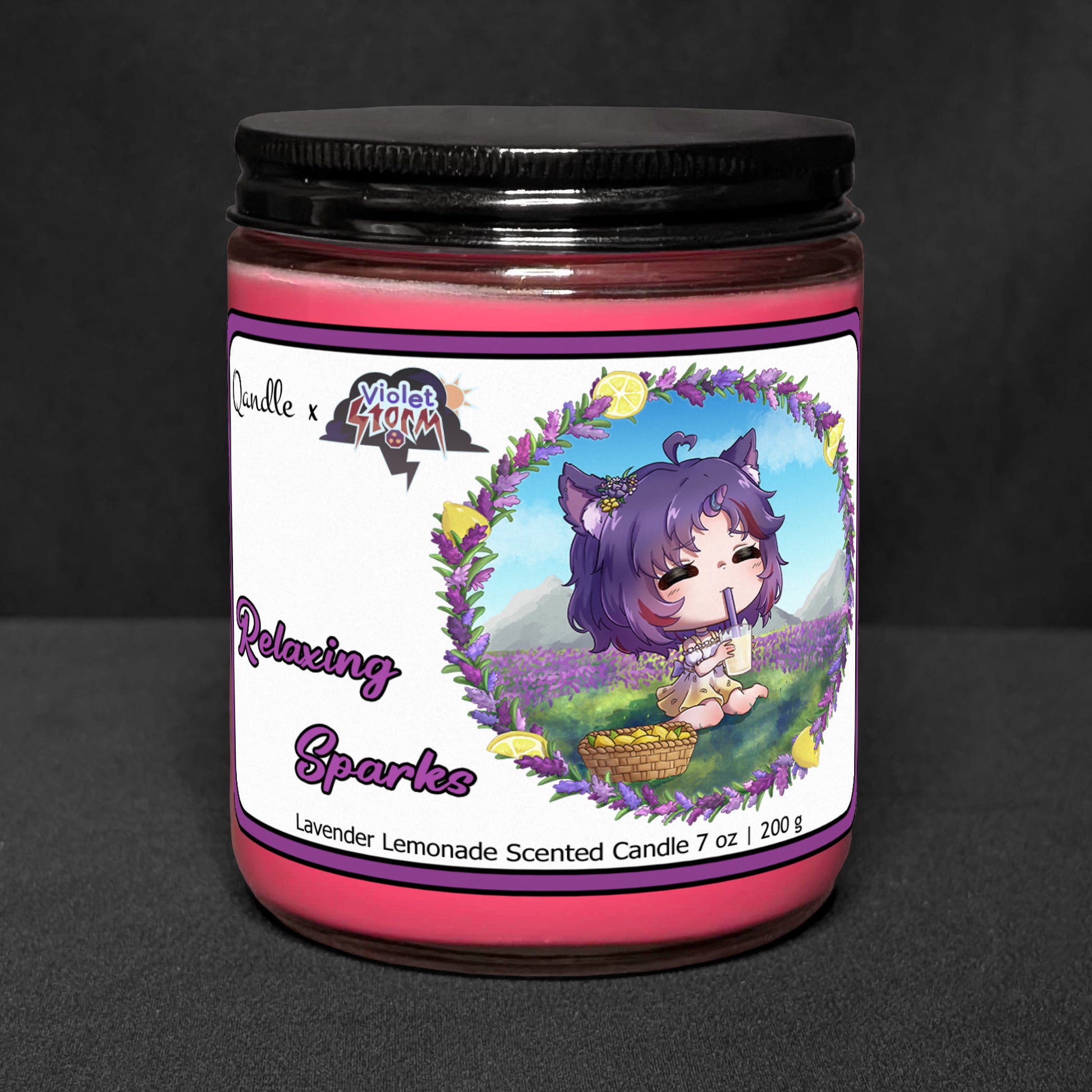 Relaxing Sparks Candle