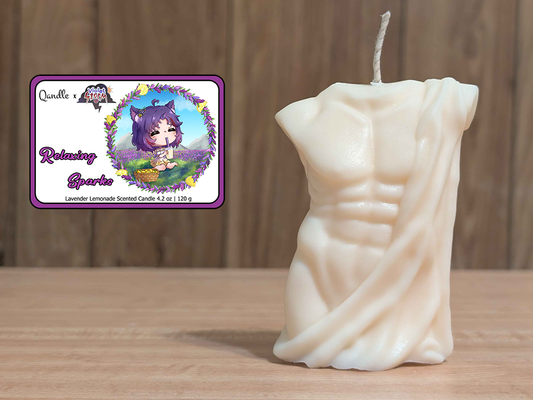 Relaxing Sparks Masculine Body Candle