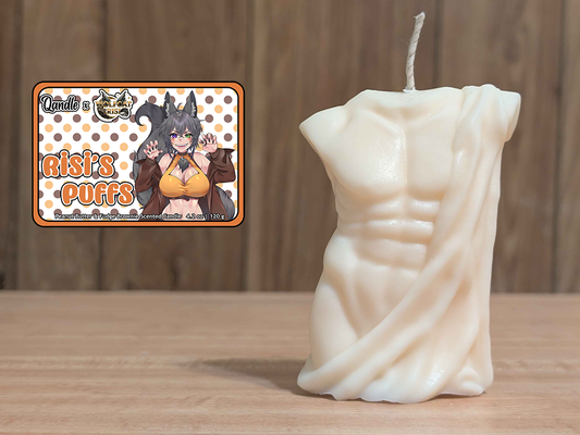 Risi's Puffs Masculine Body Candle