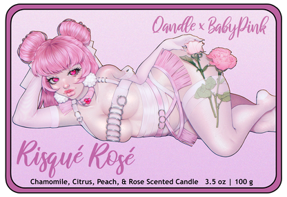 Risqué Rosé Feminine Body Candle