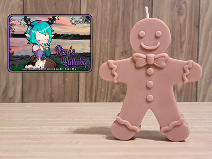 Rizu's Lullaby Gingerbread Man Candle