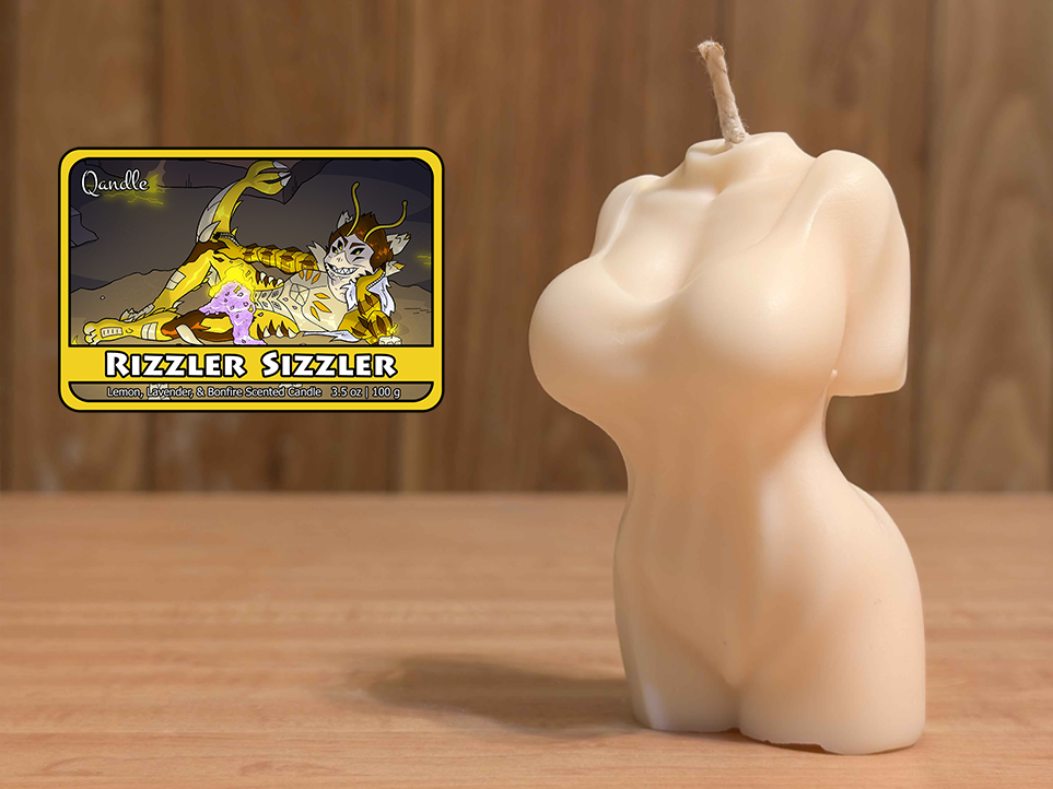 Rizzler Sizzler Feminine Body Candle