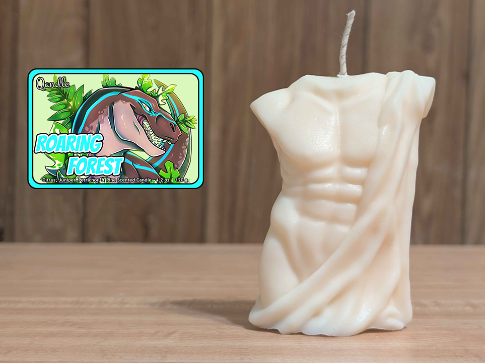 Roaring Forest Masculine Body Candle