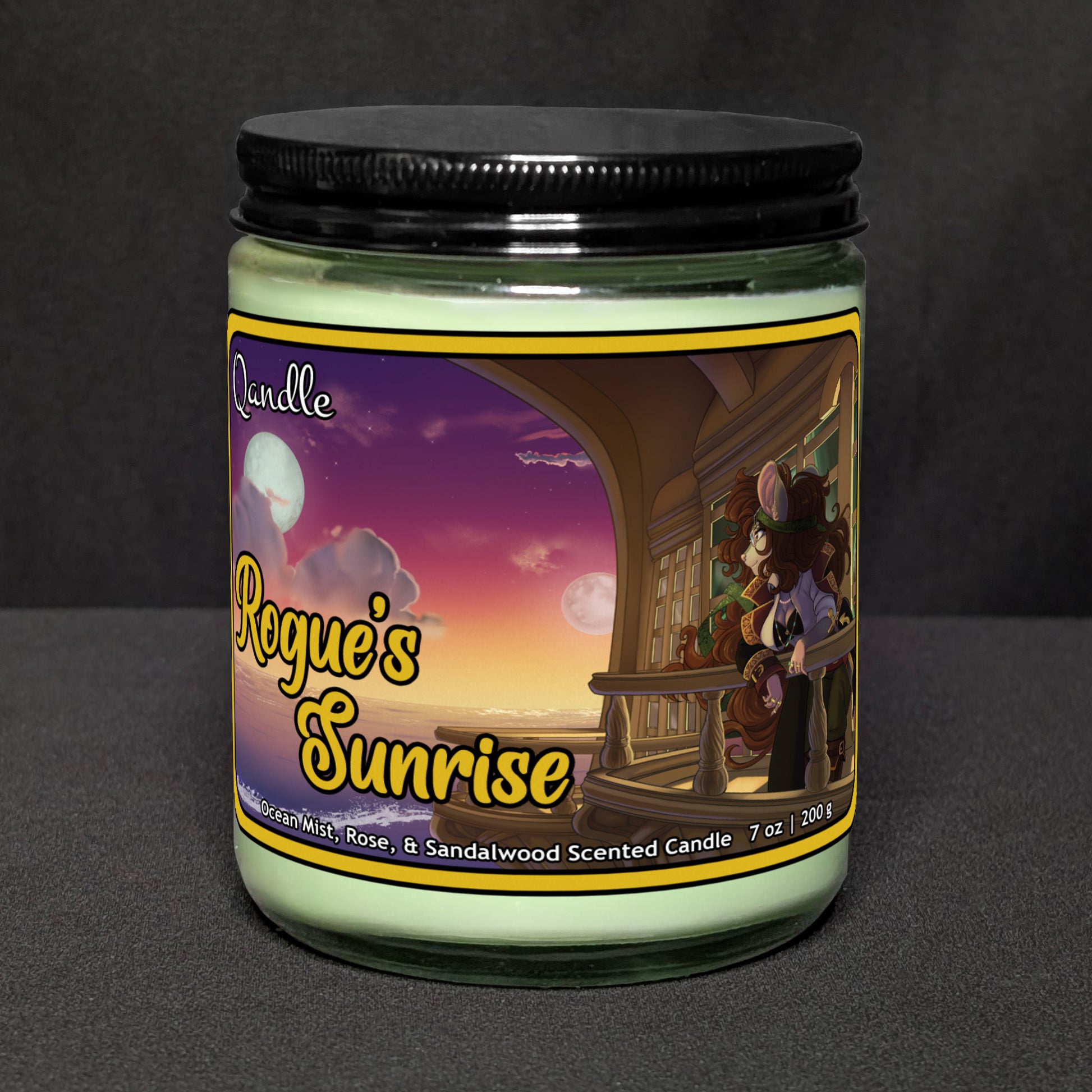 Rogue's Sunrise Candle