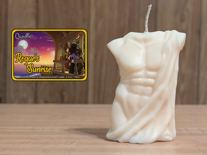 Rogue's Sunrise Masculine Body Candle