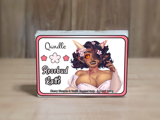 Rosebud Latte Soap Bar