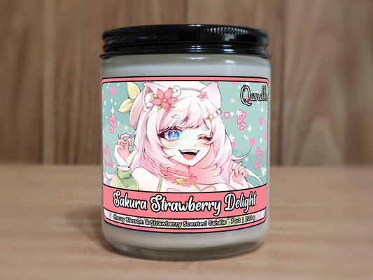 Sakura Strawberry Delight Candle