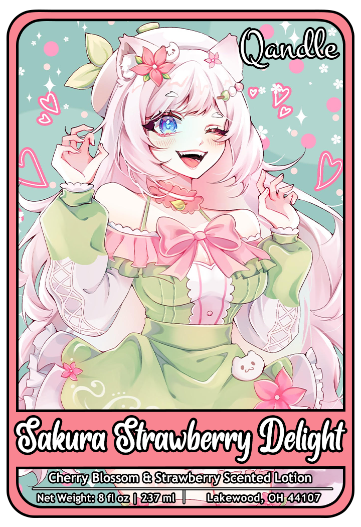 Sakura Strawberry Delight Lotion