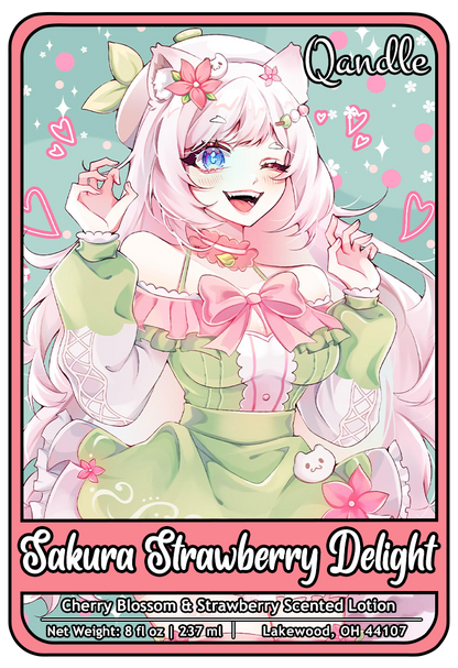 Sakura Strawberry Delight Lotion