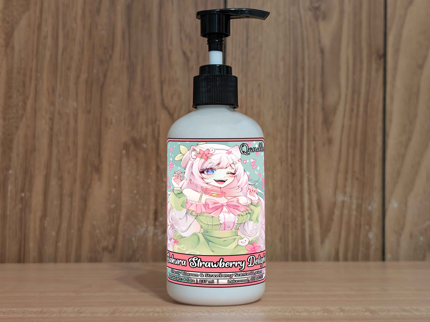 Sakura Strawberry Delight Lotion