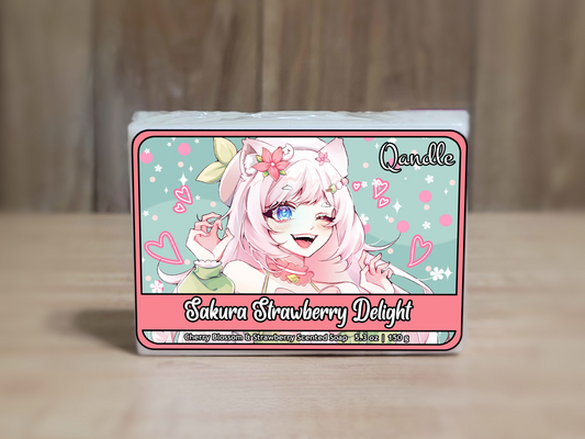 Sakura Strawberry Delight Soap Bar