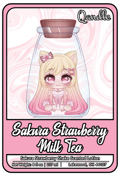 Sakura Strawberry Milk Tea Lotion