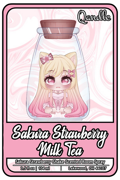 Sakura Strawberry Milk Tea Room Spray