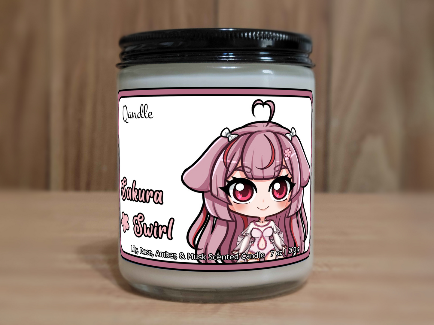 Sakura Swirl Candle