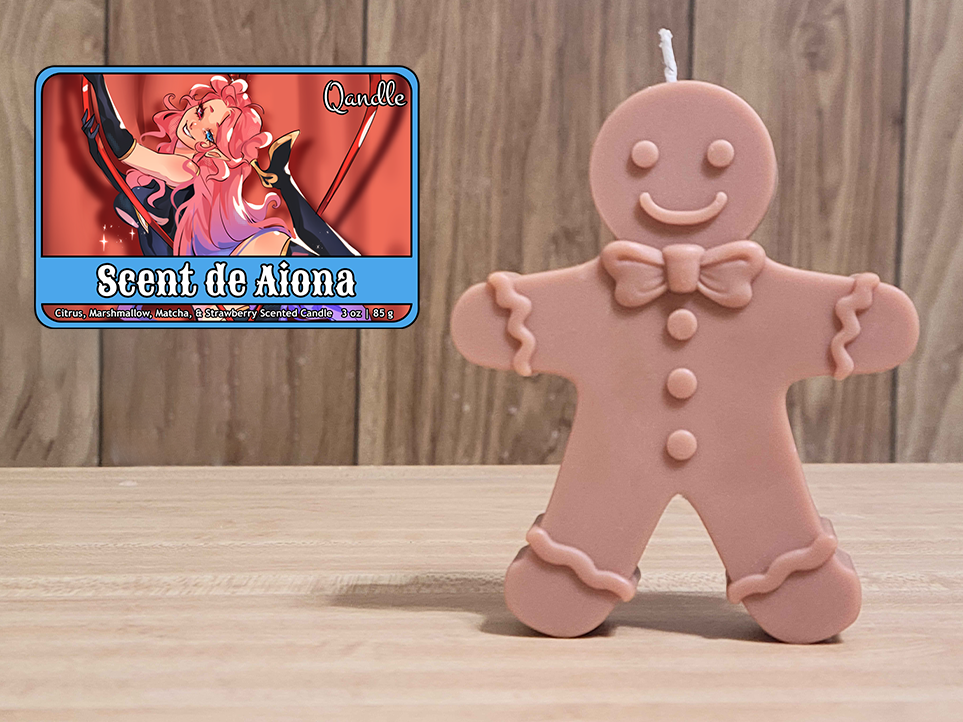 Scent de Aiona Gingerbread Man Candle