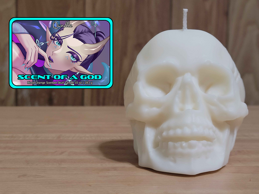 Scent of a God Skull Candle