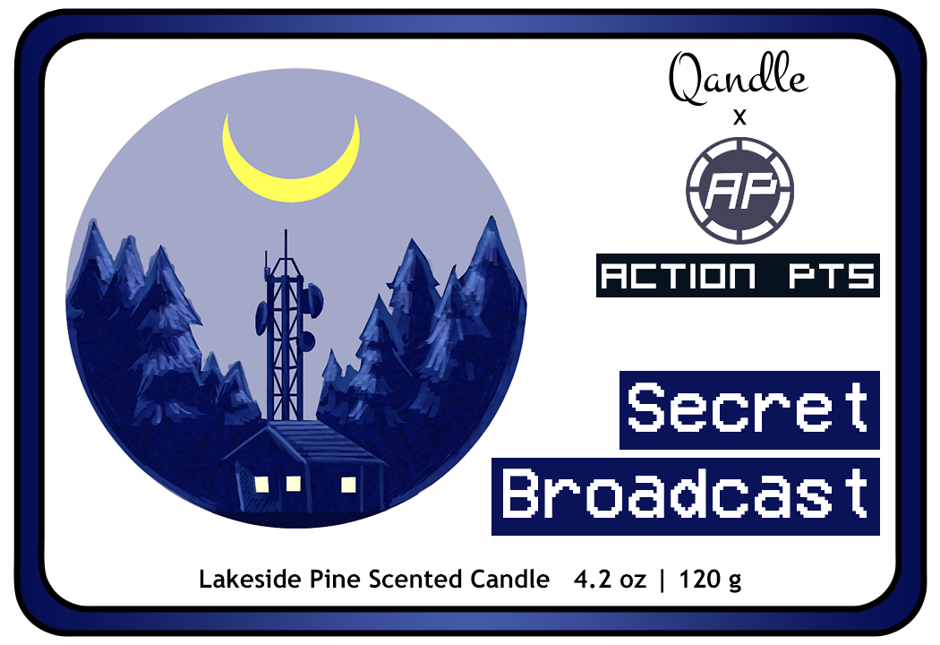 Secret Broadcast Masculine Body Candle