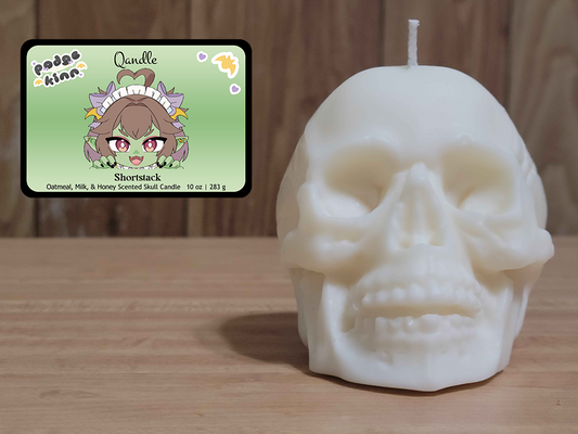 Shortstack Skull Candle