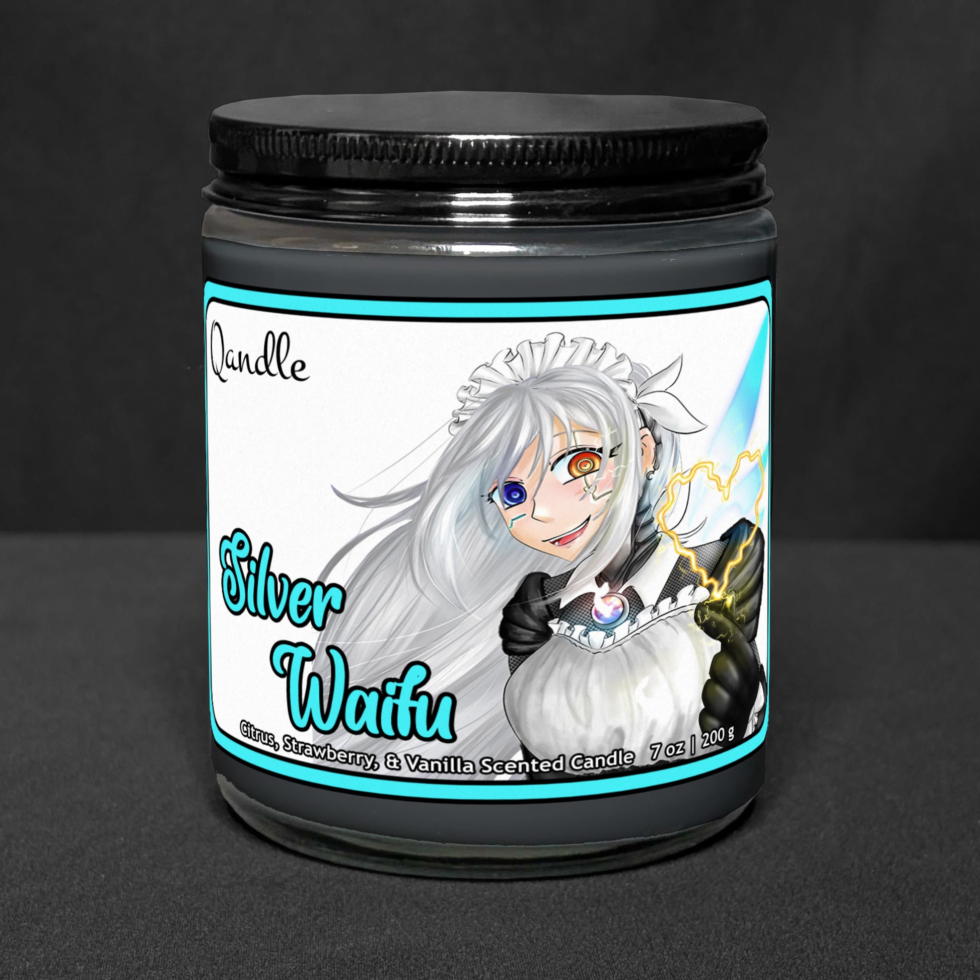 Silver Waifu Candle