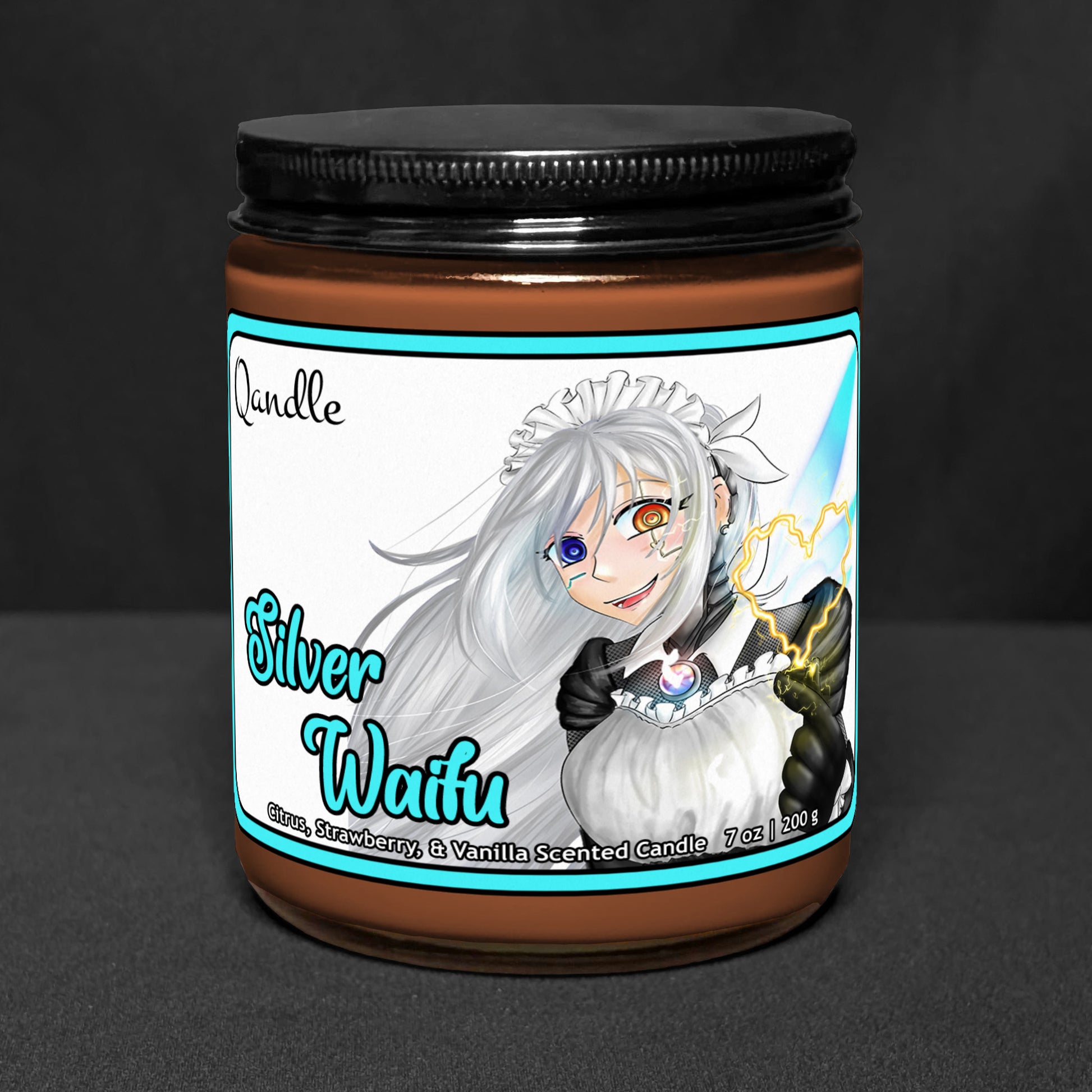 Silver Waifu Candle