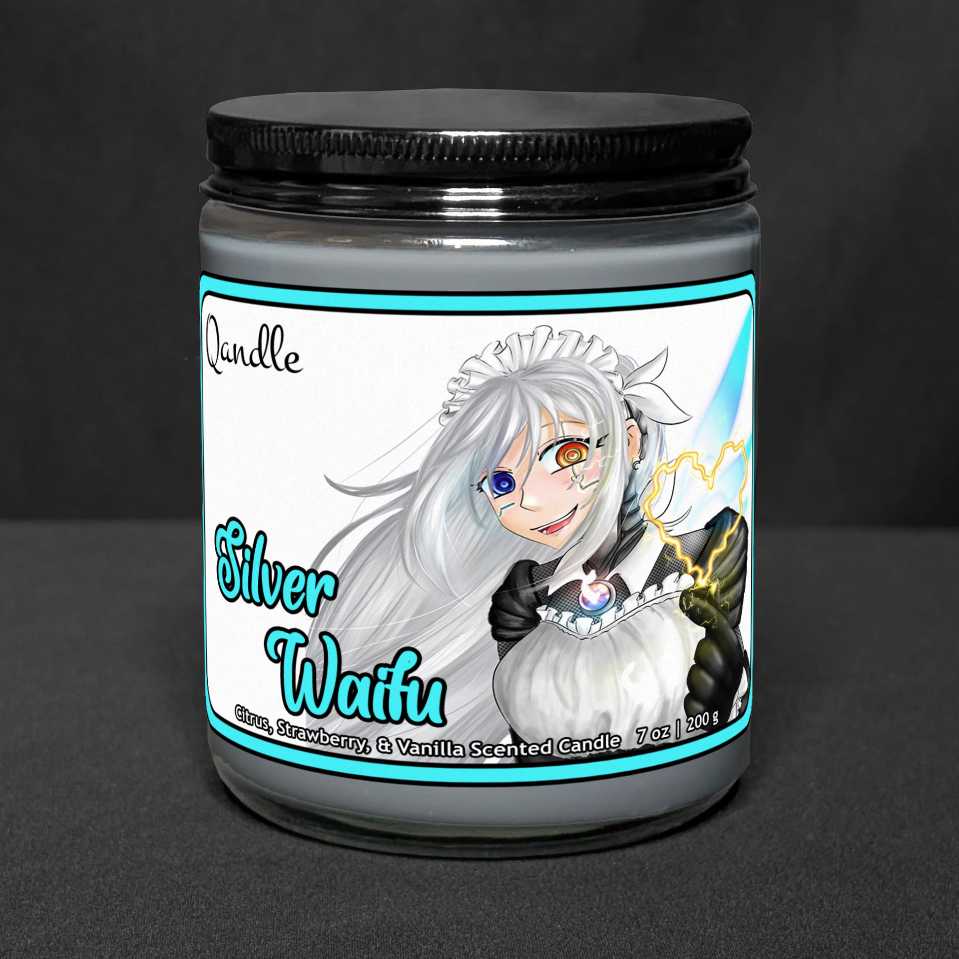 Silver Waifu Candle