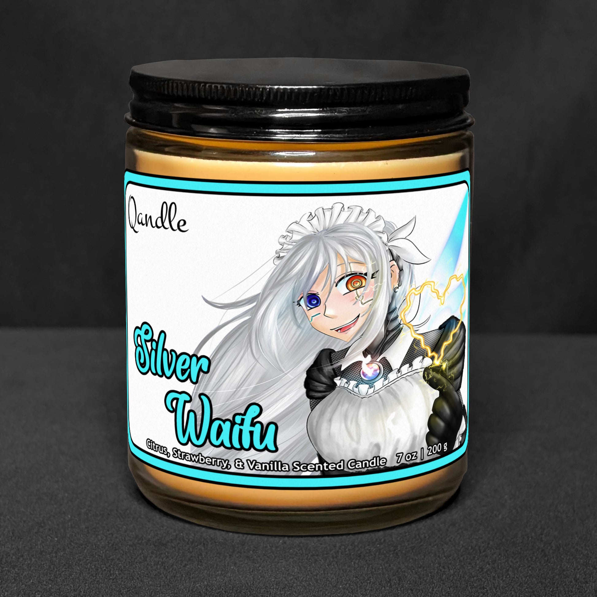 Silver Waifu Candle