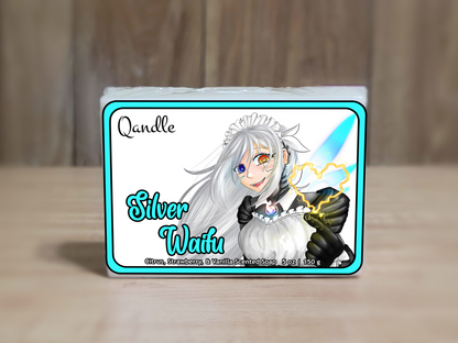 Silver Waifu Soap Bar