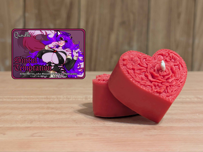 Sinful Temptation Heart Candles