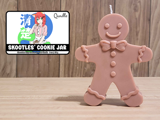 Skootles' Cookie Jar Gingerbread Man Candle