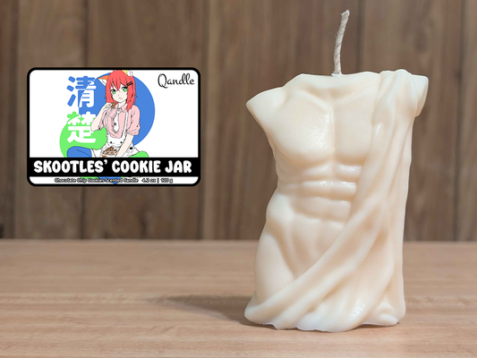 Skootles' Cookie Jar Masculine Body Candle