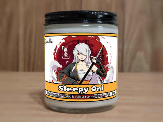 Sleepy Oni Candle