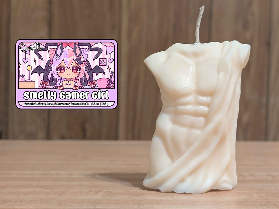 Smelly Gamer Girl Masculine Body Candle