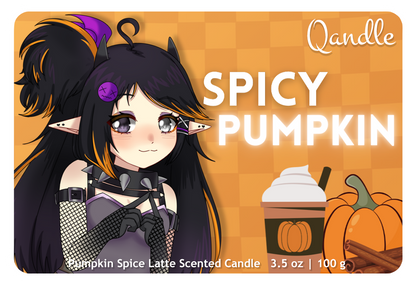 Spicy Pumpkin Feminine Body Candle