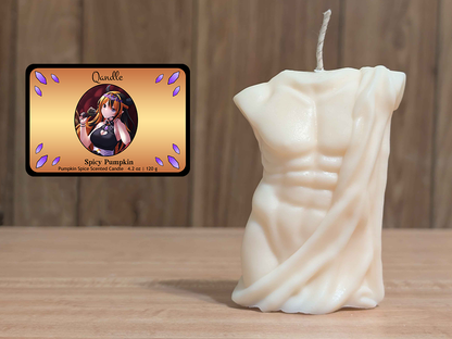 Spicy Pumpkin Masculine Body Candle