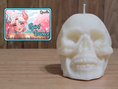 Spirit Essence Skull Candle