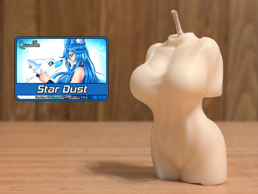 Star Dust Feminine Body Candle