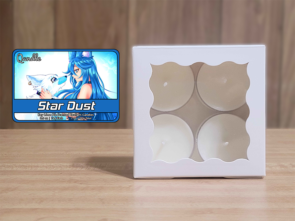 Star Dust Tealight Candles