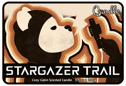 Stargazer Trail Feminine Body Candle