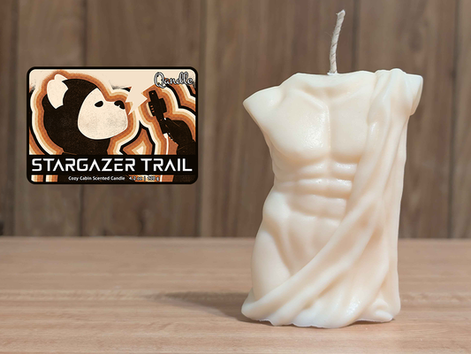 Stargazer Trail Masculine Body Candle