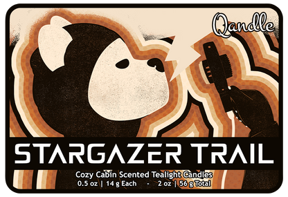 Stargazer Trail Tealight Candles