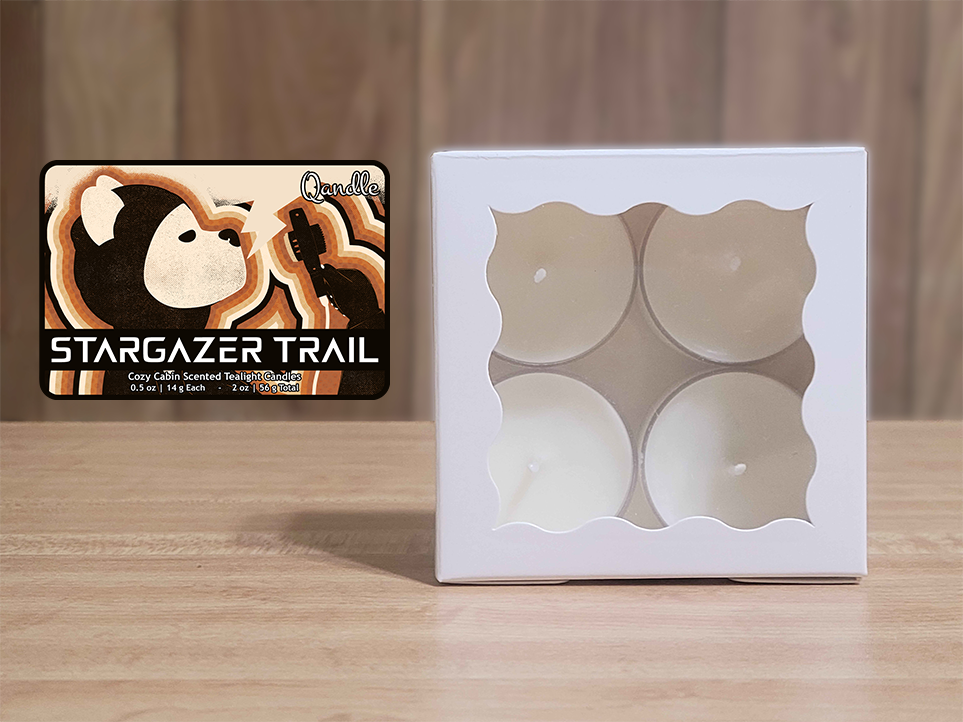 Stargazer Trail Tealight Candles