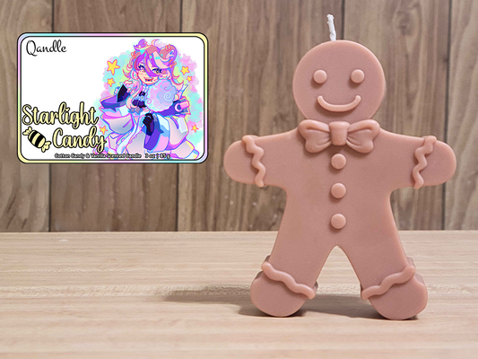 Starlight Candy Gingerbread Man Candle