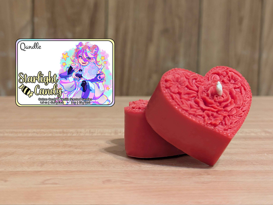 Starlight Candy Heart Candles