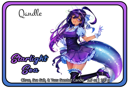 Starlight Sea Feminine Body Candle