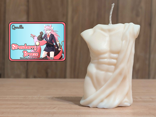 Strawberry Breeze Masculine Body Candle