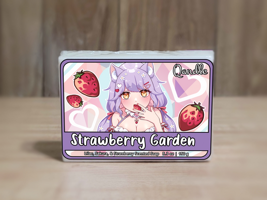 Strawberry Garden Soap Bar