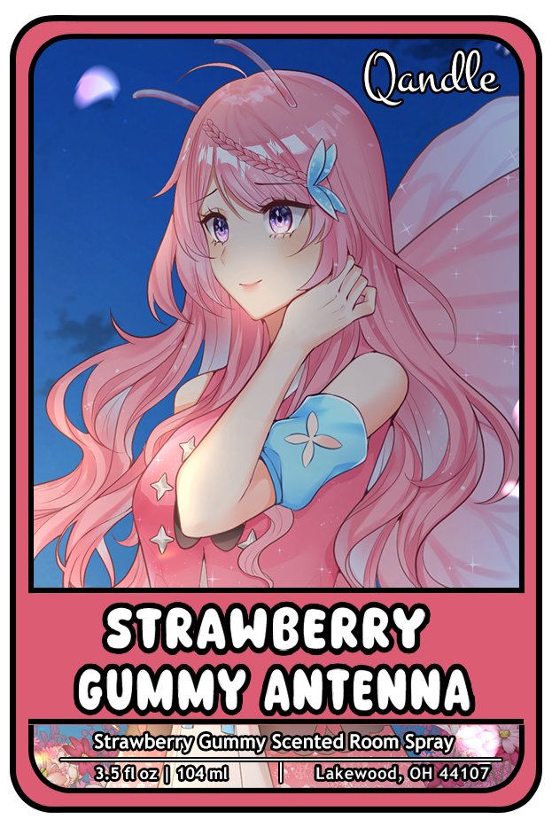 Strawberry Gummy Antenna Room Spray