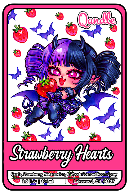 Strawberry Hearts Room Spray